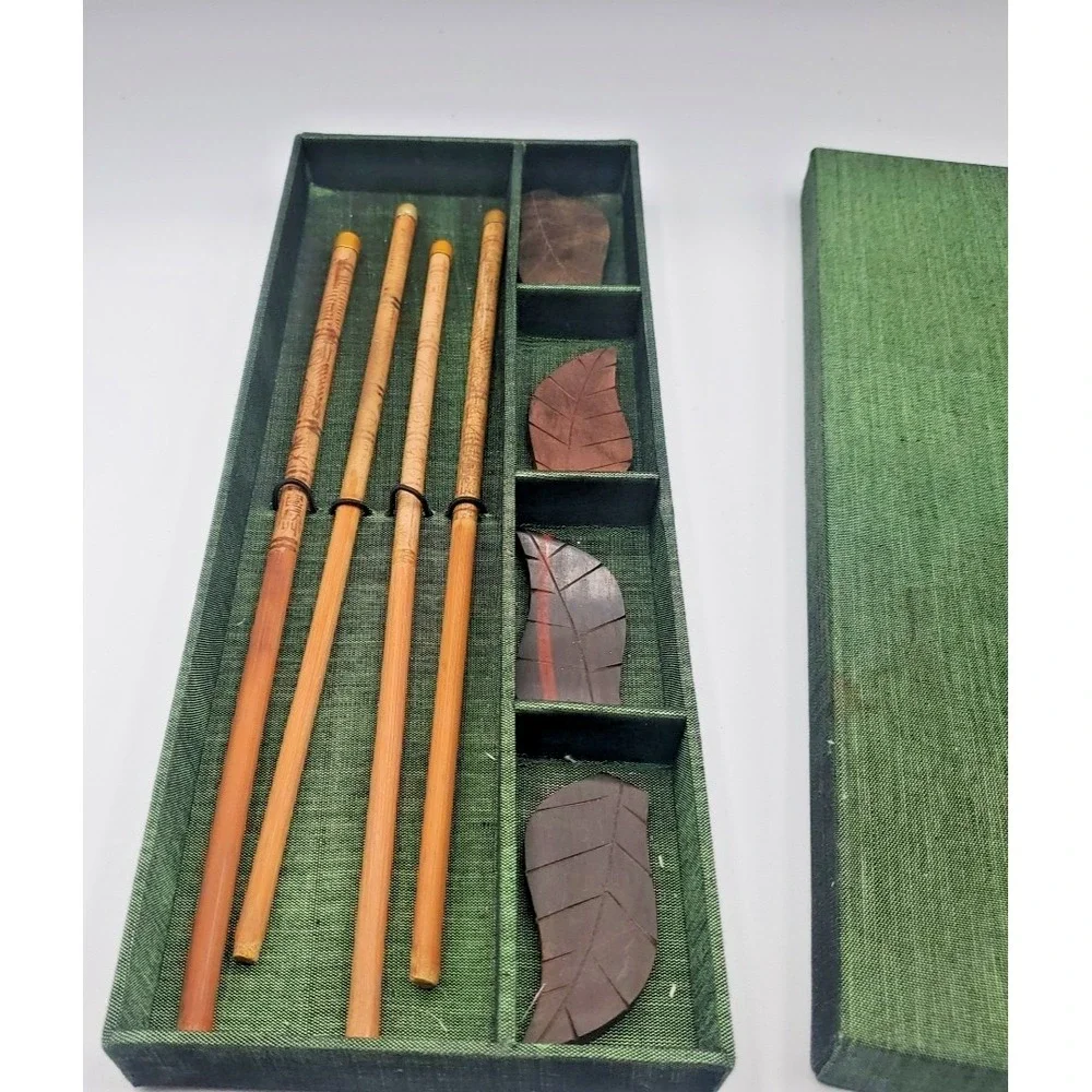 Japanese Chopsticks Lacquered Wood 9